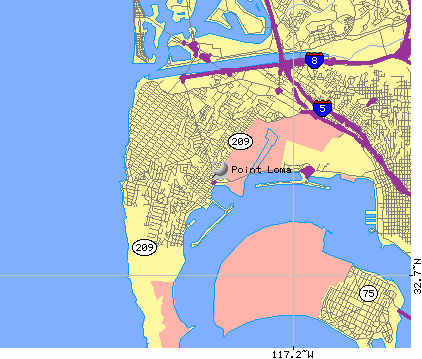 `17K GIF map of Point Loma