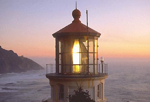 40K JPEG Heceta Head's lighthouse